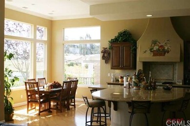 Breakfast nook with beautiful views of the lake an