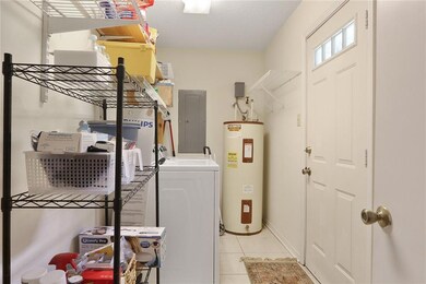 Huge laundry / pantry room off Breakfast room with
