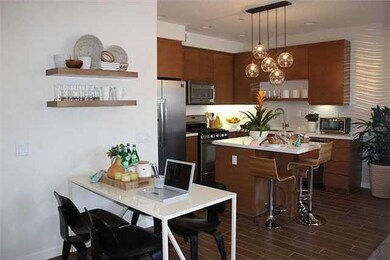 Model home kitchen