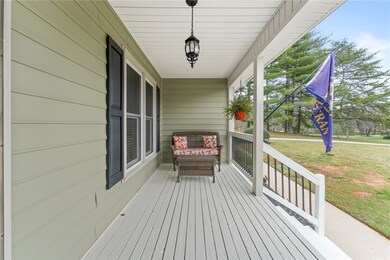 welcoming porch