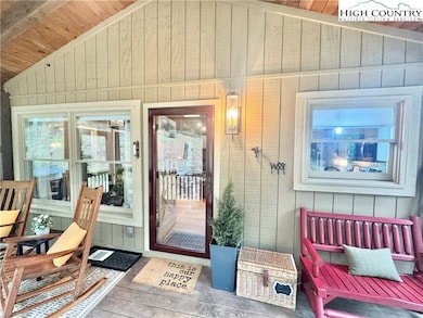 Screened in front porch to sit and watch the deer