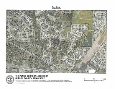 1.71 acre lot in great Cordova subdivision.