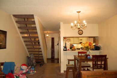 View from Living Area to front door