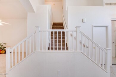 And stylish staircase entry