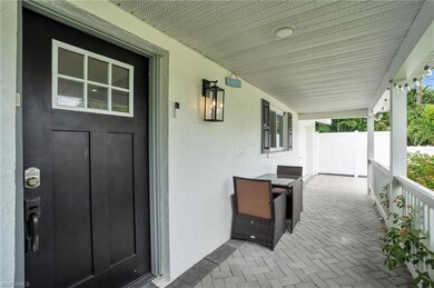 View of exterior entry