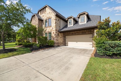Brick and stone facade home on a premium culd-de-s