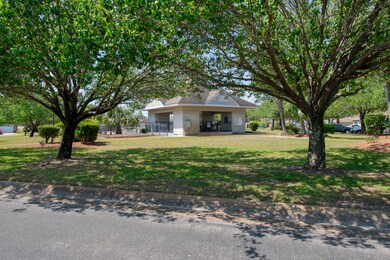 Mature landscaping