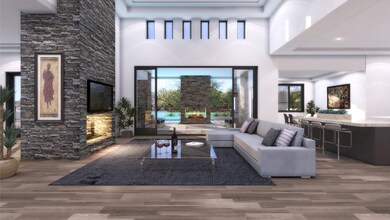 Telescoping Walls of glass in great room