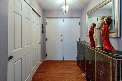 ENTRANCE FOYER TO THE UNIT - COAT CLOSET