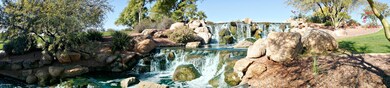 P Anthem Park  Waterfalls