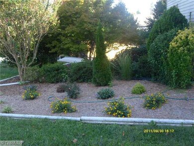 Landscaping. Front and back yard are nicely landscaped