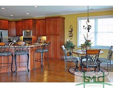 Kitchen. Very nice-sized eating area.