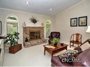 Living Room with Fireplace
