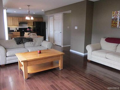 Living Room. View to kitchen