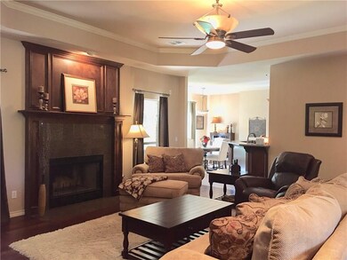Main Living area with a beautiful wood burning fir