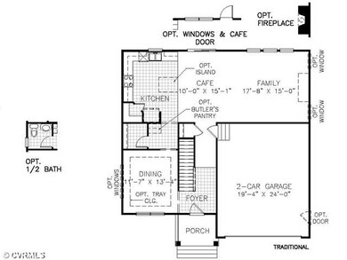 1st Floor Plan