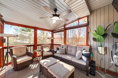 Screened porch