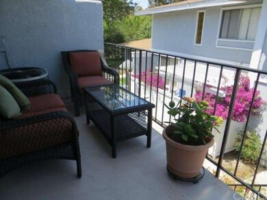 Sitting area and view