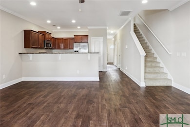 View to front door