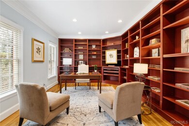 Handsome Living room used as a home office
