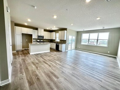 View of the stunning kitchen in the actual home!