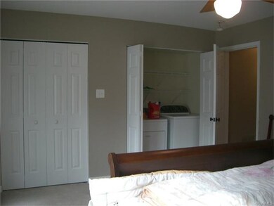Base floor laundry closet