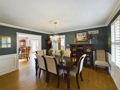 Dining room  is spacious enough for large or small