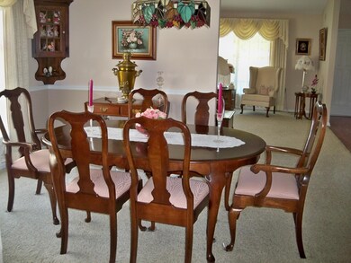 dining room adjacent to living room