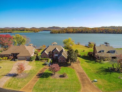 Aerial View of Front of House