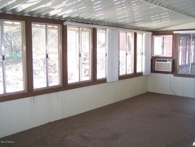 Enclosed back porch