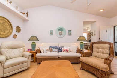Great Room with Vaulted Ceiling