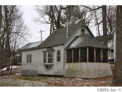 Exterior Front Wonderful screened porch overlookin