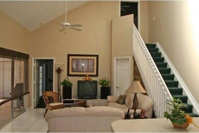 Partial living room view