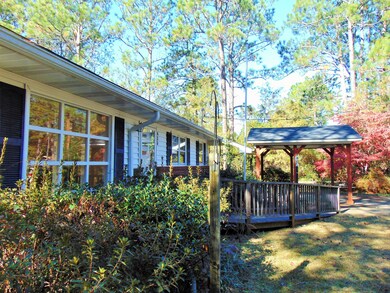 Yard view of carport