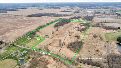 R Drive North Springport MI (Aerials) -