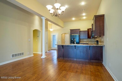 OPEN FLOOR PLAN WITH SPACIOUS KITCHEN/DINING AND LIVING AREAS