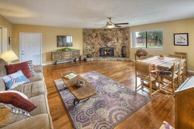 Living Room with Fireplace