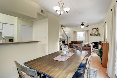 Dining room, open to kitchen and living