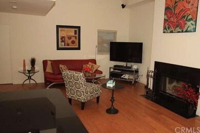 Close up of the living room from the kitchen