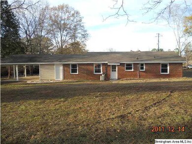 Large back yard