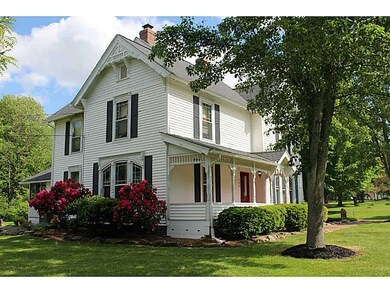 Exterior Front. Beautiful original woodwork and wi