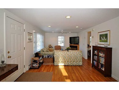 Living Room. Cozy setting with gas fireplace