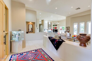 Front Entrance into House