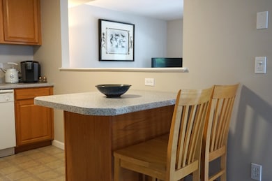 Kitchen is Open to the Living Room