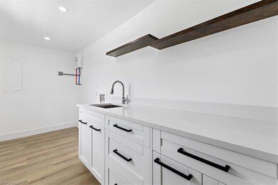 Kitchen featuring light hardwood / wood-style floo
