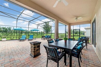 Covered Lanai with spectacular panoramic golf cour