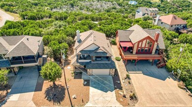 Drone shot of 185 Oyster Bay.  Nothing but trees a
