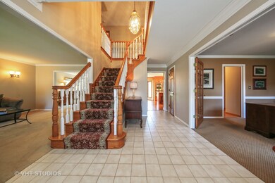 Open floor plan with each room connecting