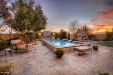 Versailles Pattern Travertine Patio