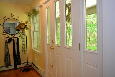 Large front door.